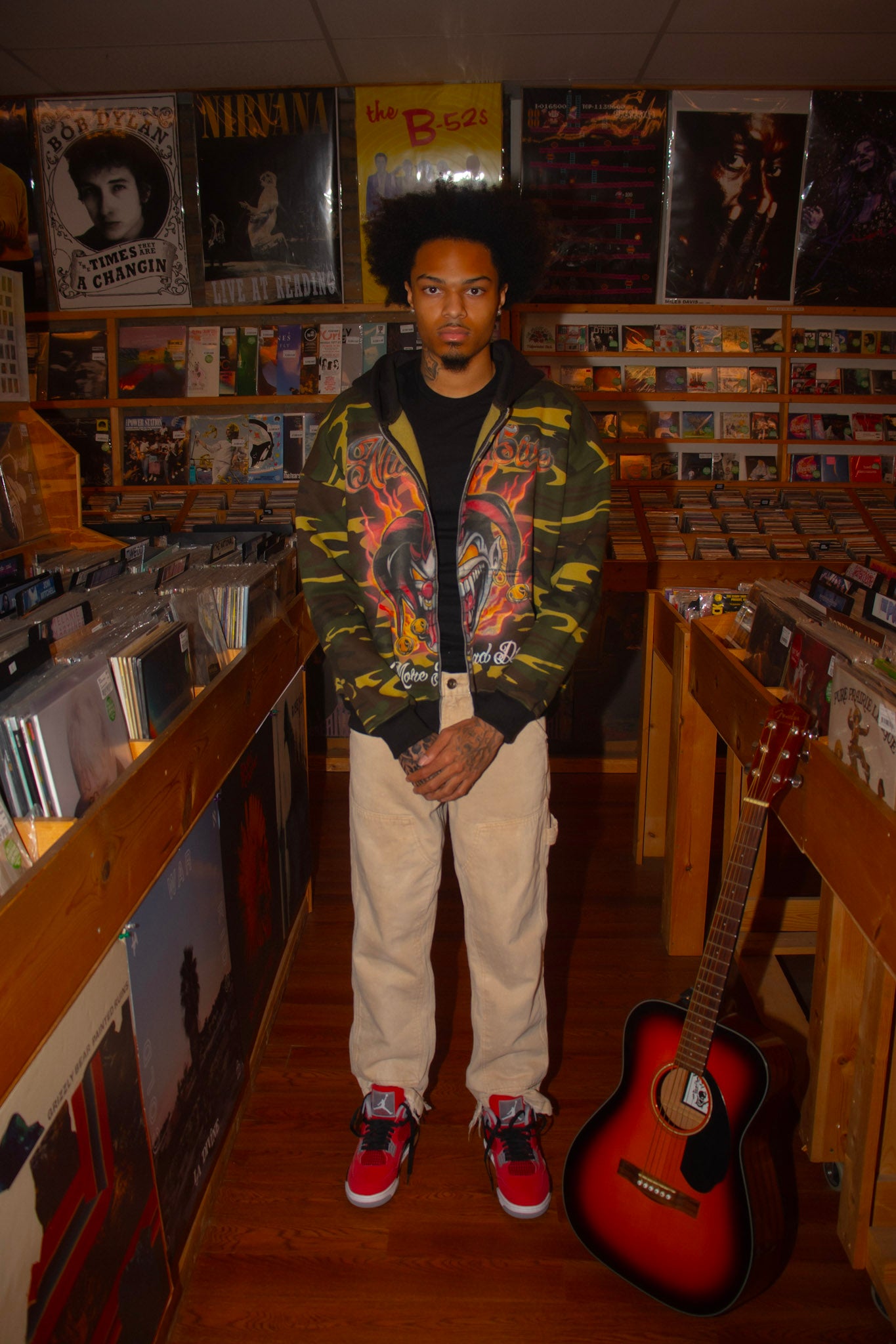 JOKER CAMO ZIP UP