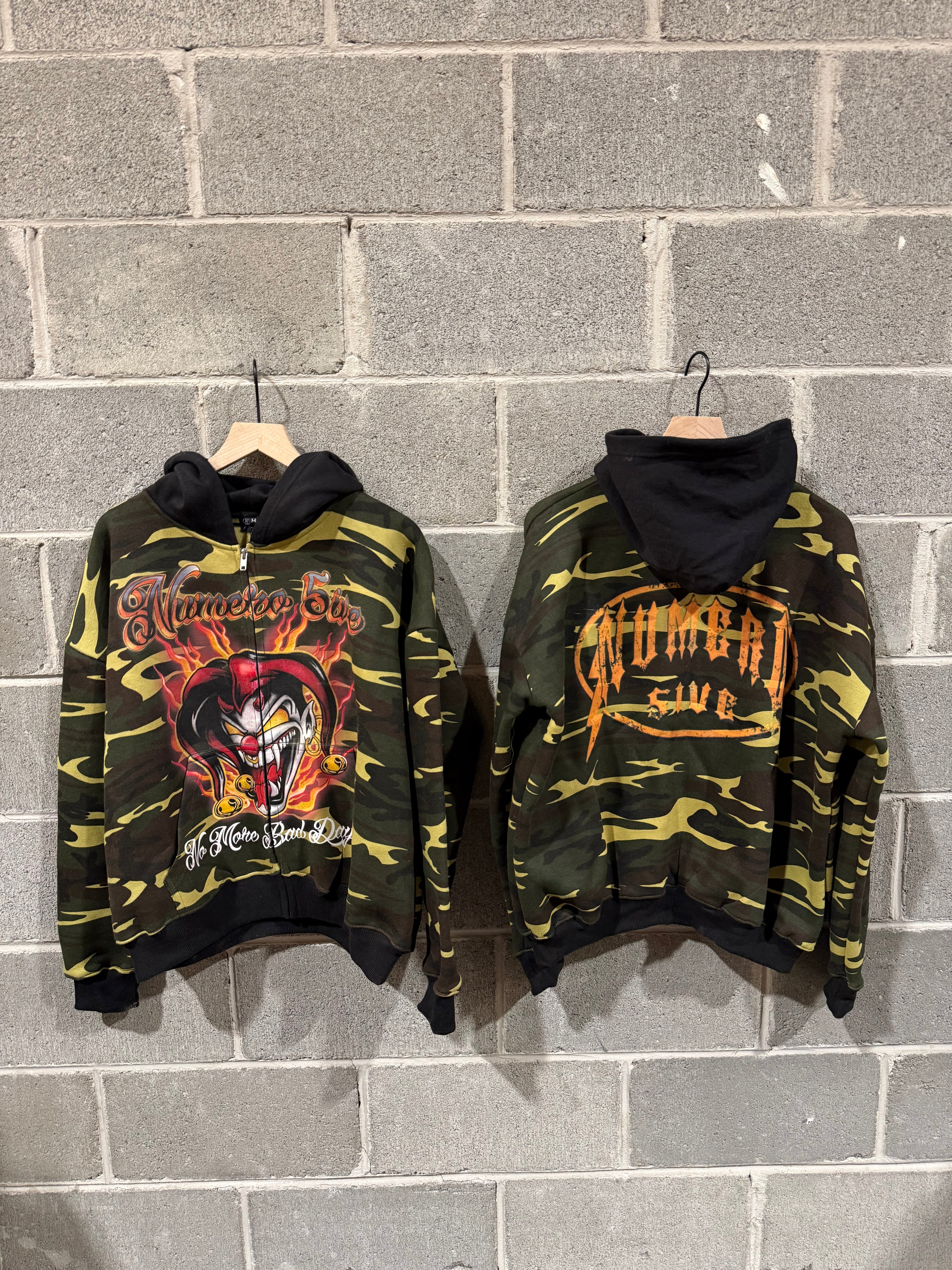 JOKER CAMO ZIP UP